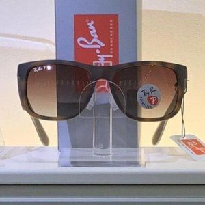 RayBan Justin RB4165 Tortoise Frame Polarized